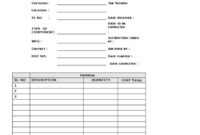 Comprehensive Sample Job Card Templates For Effective Workplace Organization