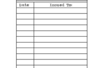 A Comprehensive Template For Library Catalog Cards