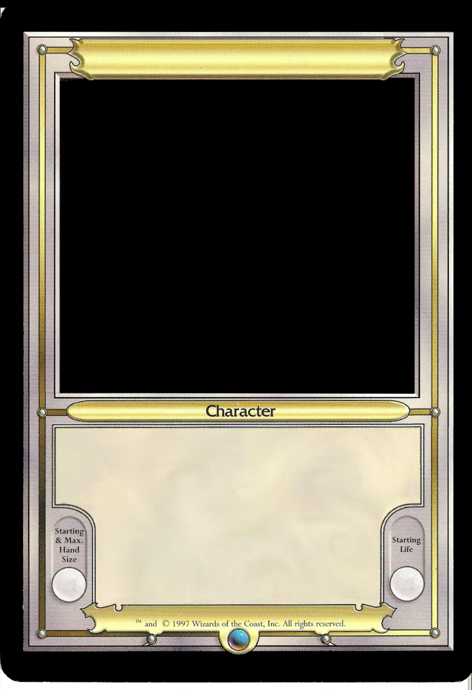 Magic: The Gathering Free Download! Vanguard Template in High-Res