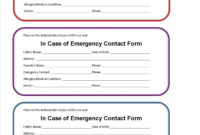 Medical Alert Wallet Card Template: Essential Information For Emergency Preparedness