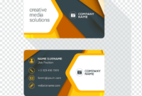 Professional Business Card Template For PowerPoint