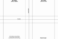 Blank Quarter Fold Card Template: A Versatile Design For Personal And Professional Correspondence