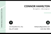 Professional Business Card Template For Versatile Use