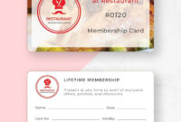 Membership Card Template: A Formal Design Guide