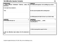 Sequential Access Control Cards Template