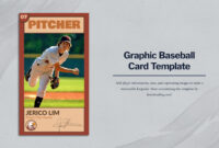 Baseball Card Template Word: A Customizable Design For Collectible Cards