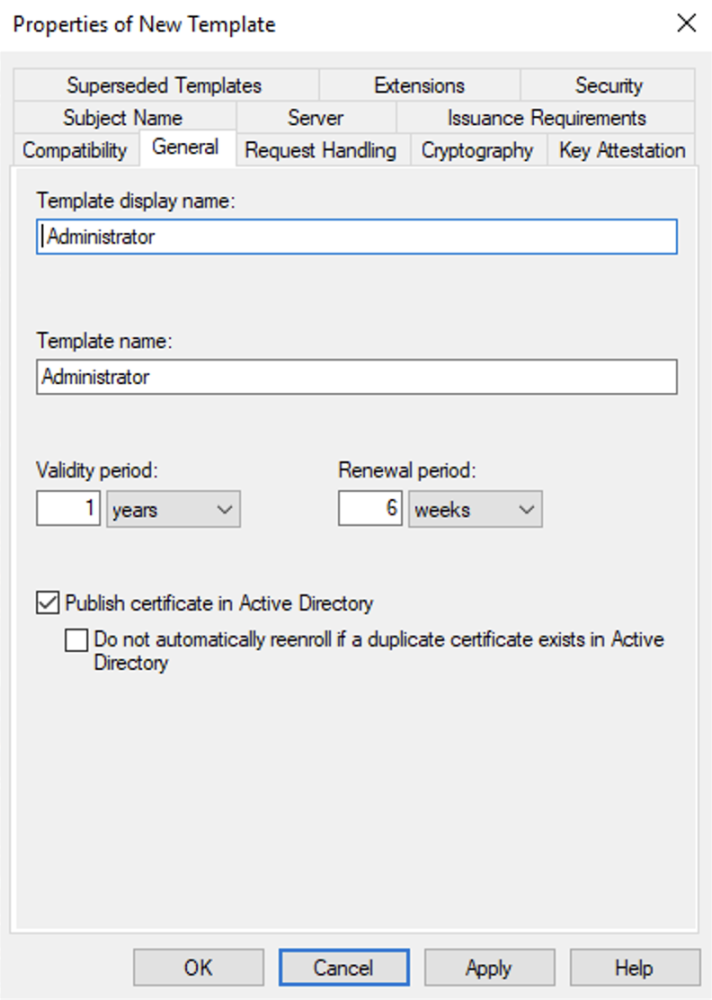 AD CS Certificate Templates: Best Practices