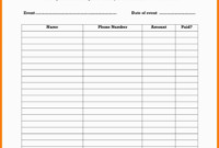 Blank Sponsor Form Template: A Free And Customizable Tool