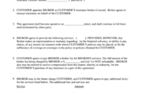 Commercial Mortgage Broker Fee Agreement Template