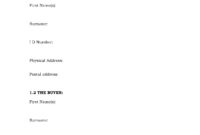 Vehicle Purchase Agreement Template