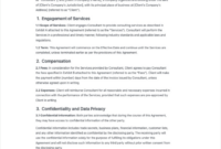 Consulting Services Agreement Template