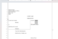 Generic Legal Document Template