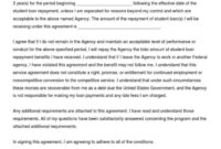 Employee Repayment Agreement Template