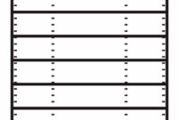 Football Field Template – Blank And Customizable