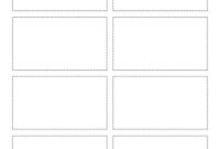 Blank Business Card Template For Microsoft Word