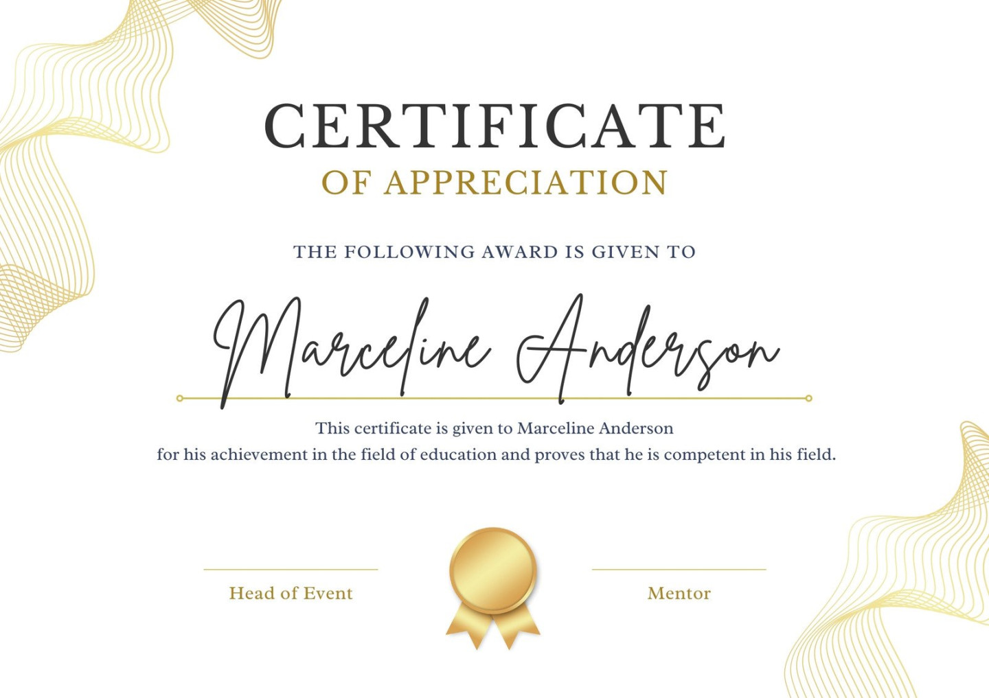 Free printable certificate templates you can customize  Canva