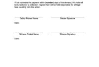Agreement To Pay