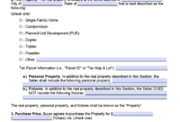 Free, Simple, And Legally Sound Real Estate Purchase Agreement Template