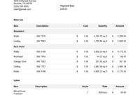 Painter Invoice Template