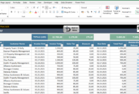 Comprehensive Invoice Record Keeping Template For Efficient Financial Management