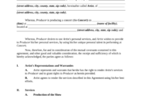 Individual Performance Agreement Template