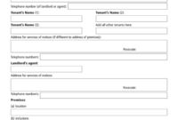 Private Residential Tenancy Agreement Template