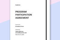Profit Participation Loan Agreement Template