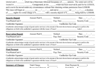 RV Rental Agreement Template