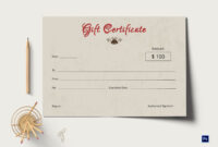 Gift Certificate Template Photoshop: A Guide To Professional Design