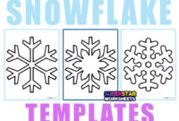 A Blank Snowflake Template For Detailed Analysis