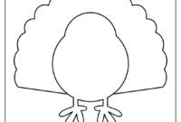 A Comprehensive Blank Turkey Template For Formal Presentations