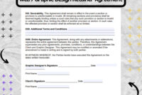 Design Retainer Agreement Template: A Comprehensive Guide