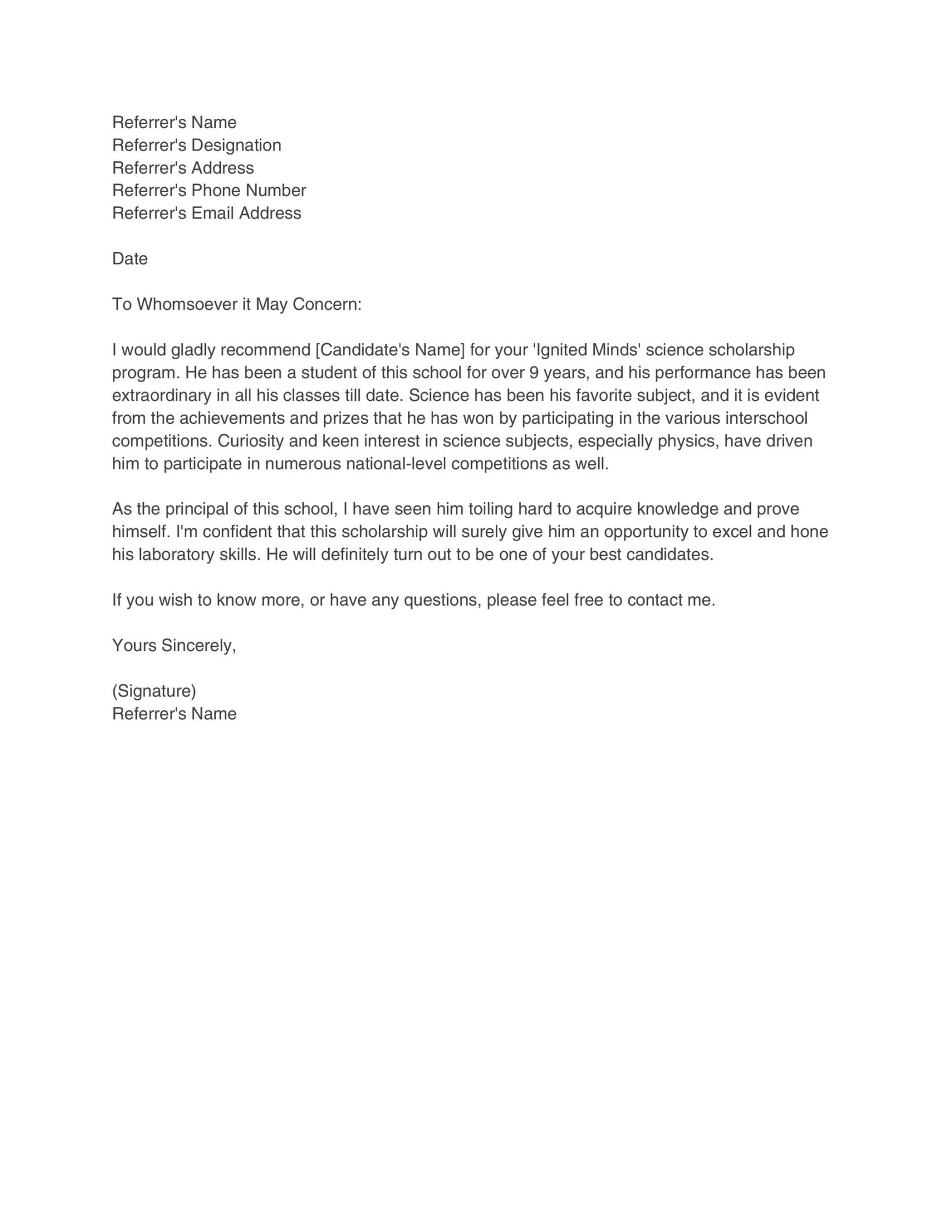 + Best Character Reference Letter Templates [FREE]