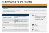 Here’s A Title In Formal English For A One-on-One Meeting Template:

“One-on-One Meeting Agenda Template”