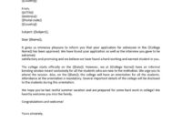 Here’s A Title In Formal English For A College Acceptance Letter Template:

“Official Notification Of Admission”