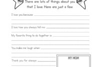 A Heartfelt Letter To Cherish: A Formal Mother’s Day Template