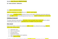 Cease And Desist Letter Template: Addressing Defamation And Protecting Your Reputation