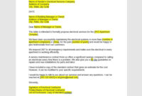 Electrical System Design And Installation Proposal