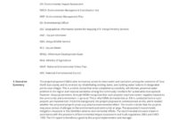 Environmental Impact Report Template