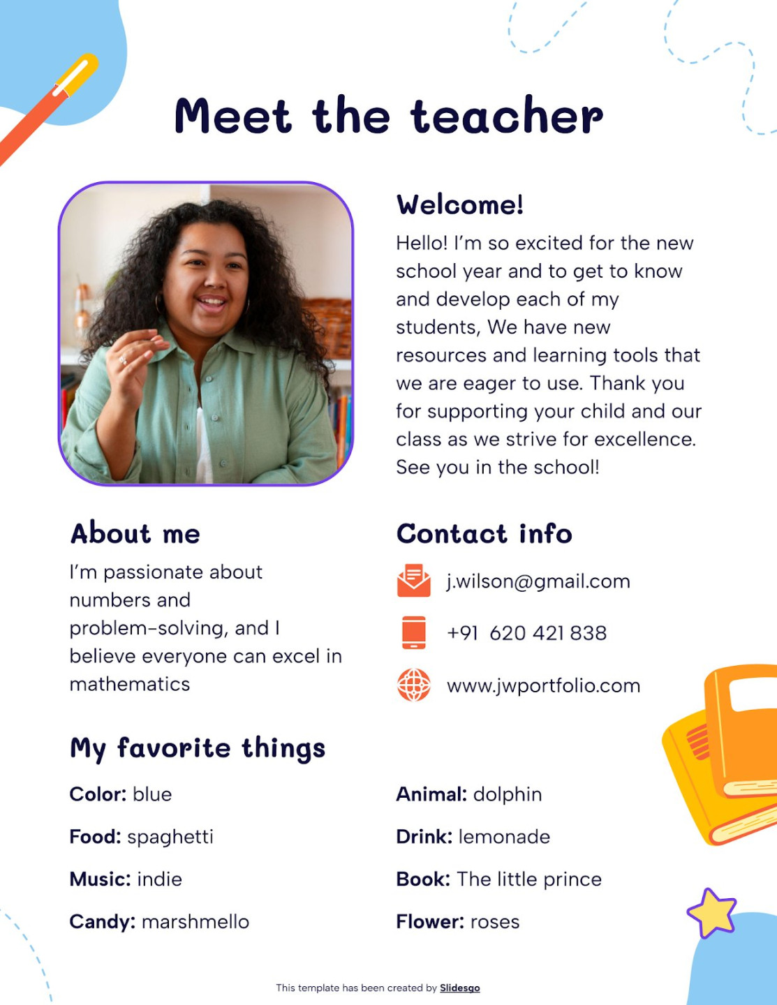 Free Handouts Google Slides and Powerpoint templates