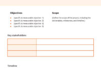 Project Management Proposal Template: A Comprehensive Framework For Successful Project Initiation