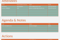 Project Meeting Minutes Template (Word)