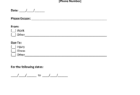 Blank Medical Certificate Template