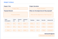 One-Page Project Proposal Template: A Concise Guide To Effective Project Planning