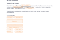 Proof Of Funds Letter Template: A Comprehensive Guide For Investors And Borrowers