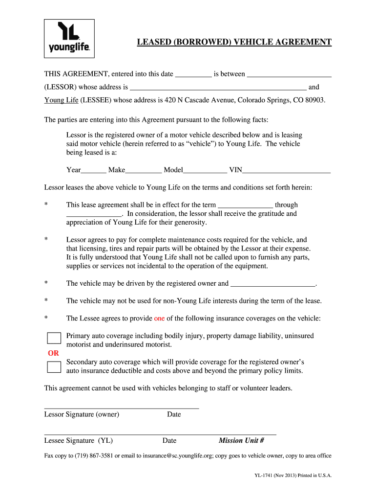 borrowed-vehicle-agreement-template