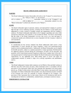 brand-ambassador-agreement-template
