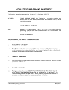 collective-bargaining-agreement-sample-contract