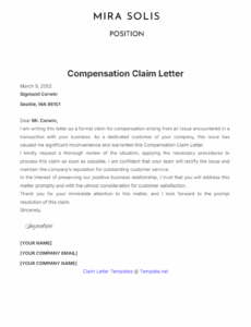 compensation-claim-letter-template