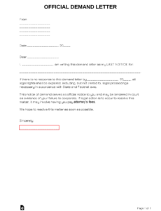 demand-of-payment-letter-template
